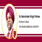 Interview Dr Manvinder Singh Pahwa Professor and Dean Kaziranga University Jorhat